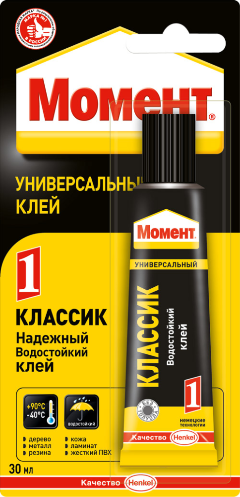 Клей ПВА Момент Папирус 30 мл