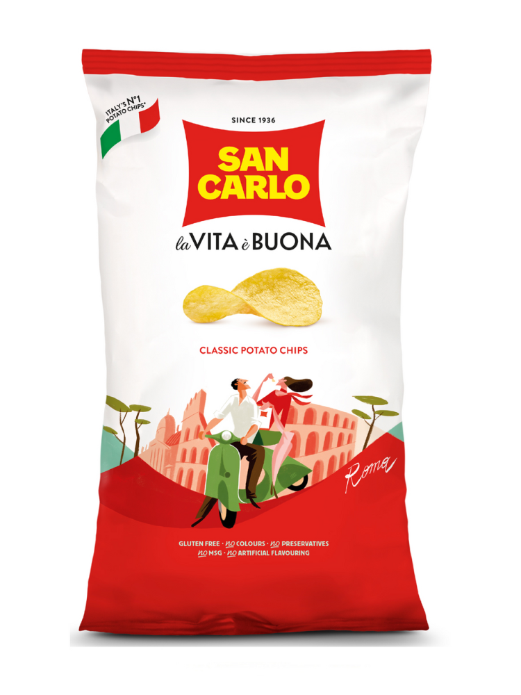 Чипсы San Carlo картофельные классика 180 г