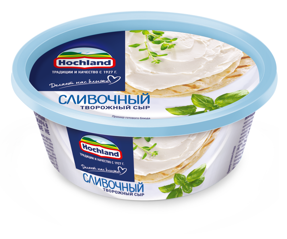 Сыр Hochland творожный сливочный 140г