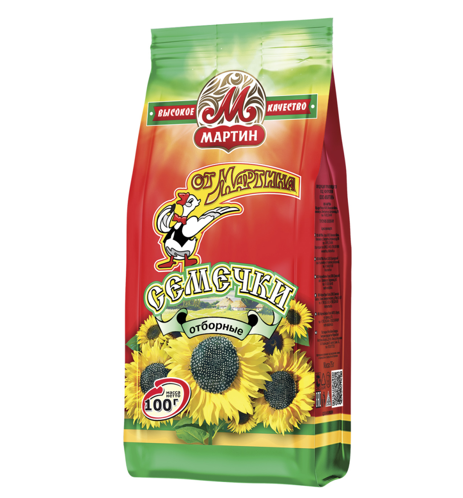 Семечки от Мартина отборные 100г