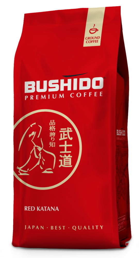 Кофе Bushido Red Katana Coffee молотый 227 г