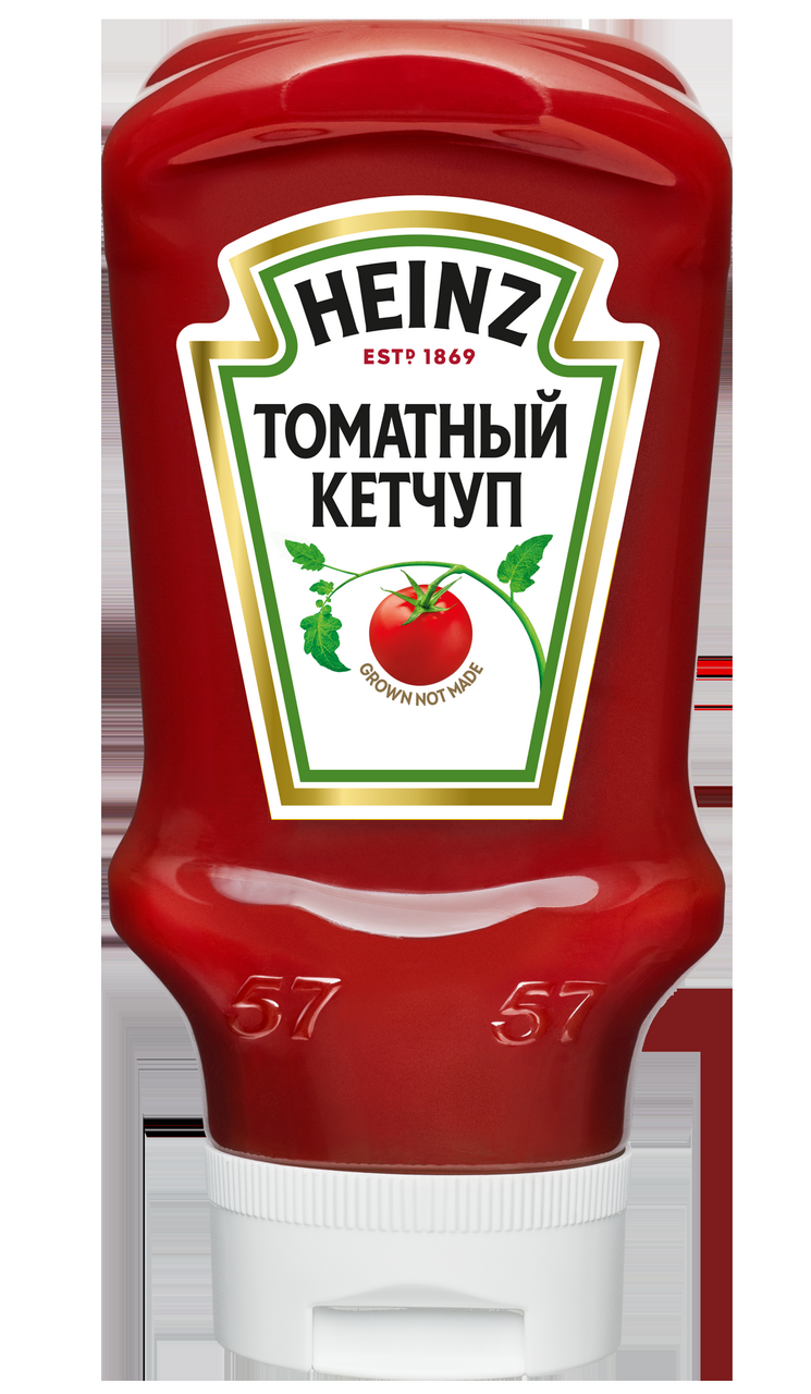 Кетчуп Heinz Томатный пластиковая бутылка, 460г