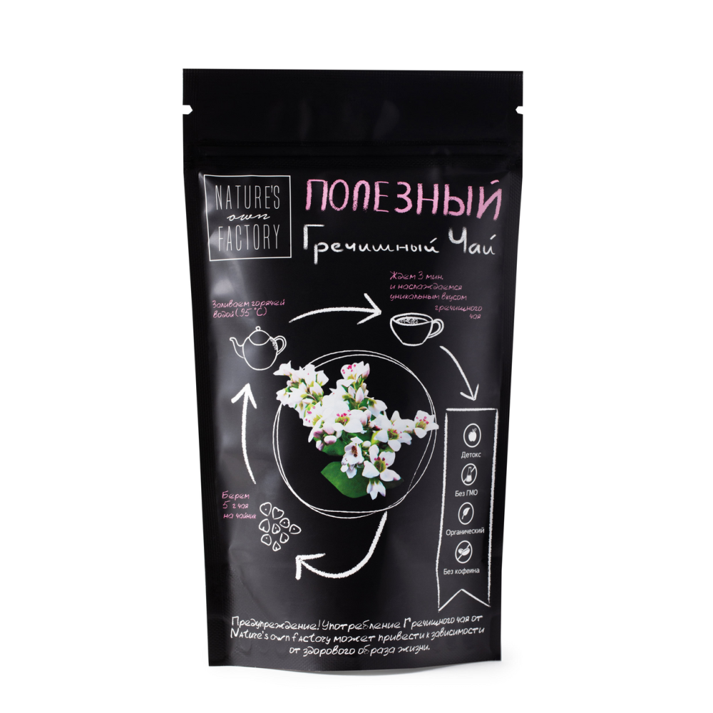 Чай Nature's Own Factory Полезный гречишный, 100г