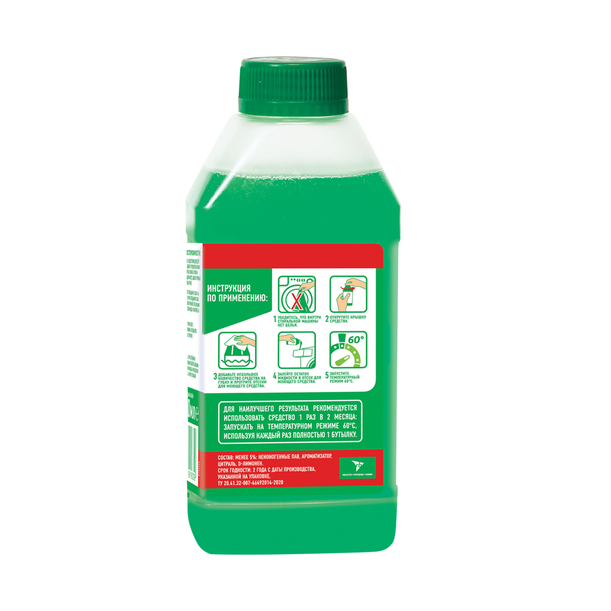 Очиститель для стиральных машин Tiret Свежесть лимона 250 мл