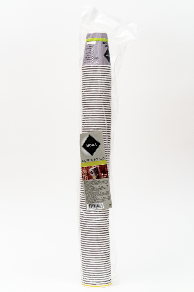 Стакан Rioba для вендинговых аппаратов 150 мл 101 шт