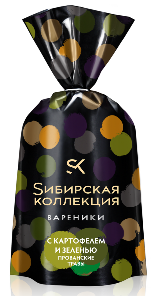 Вареники Сибирская Коллекция с картофелем и зеленью 700 г