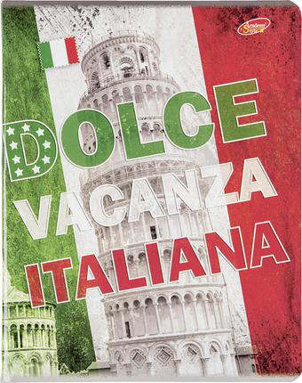 Тетрадь  клетка скрепка 96 л