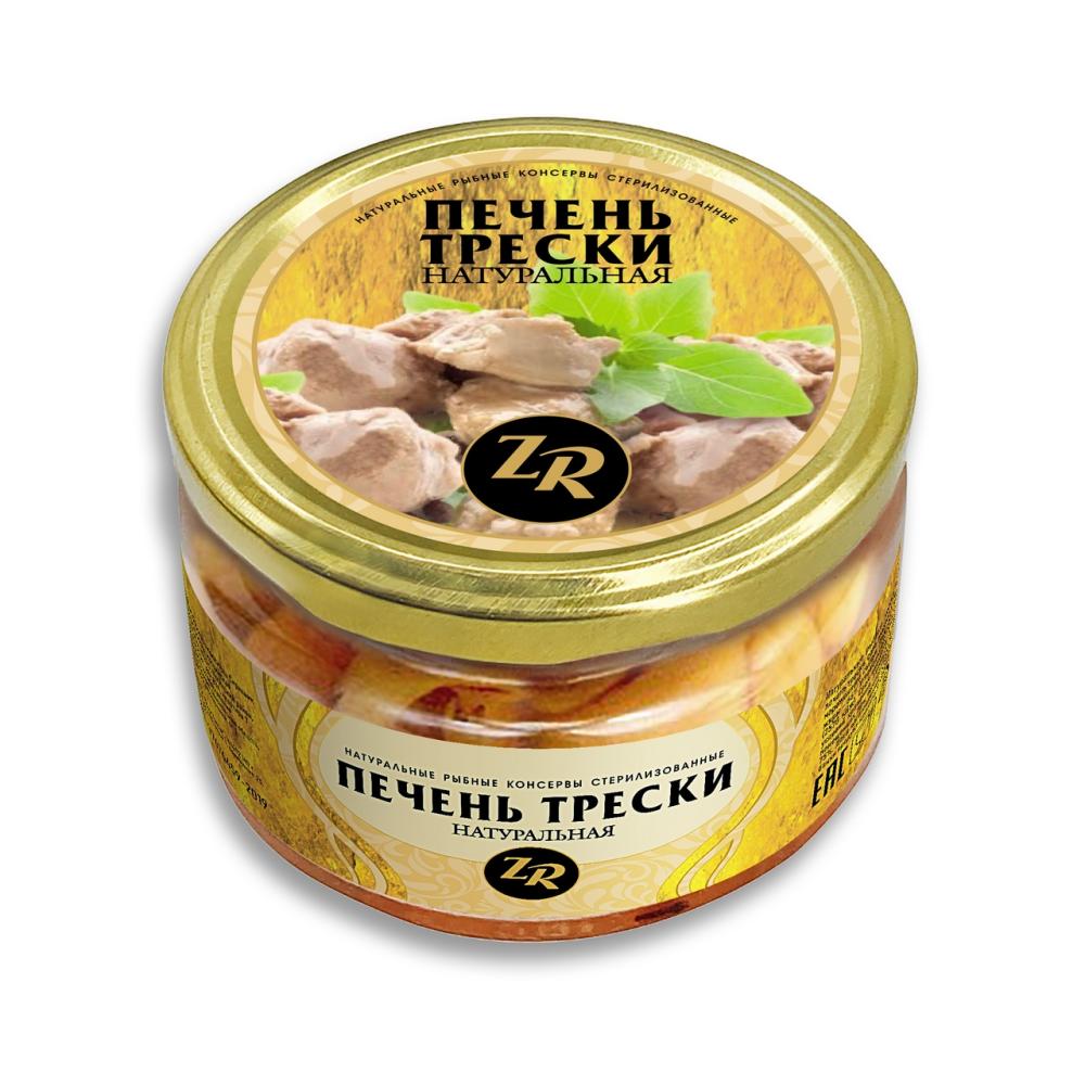 Печень трески Золотистая рыбка 185г