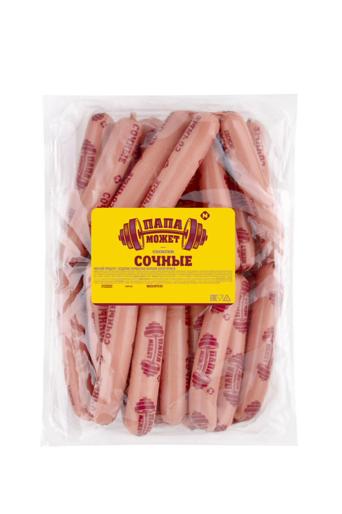 Сосиски Останкино Сочные ~2кг Сосиски Останкино Сочные ~2кг