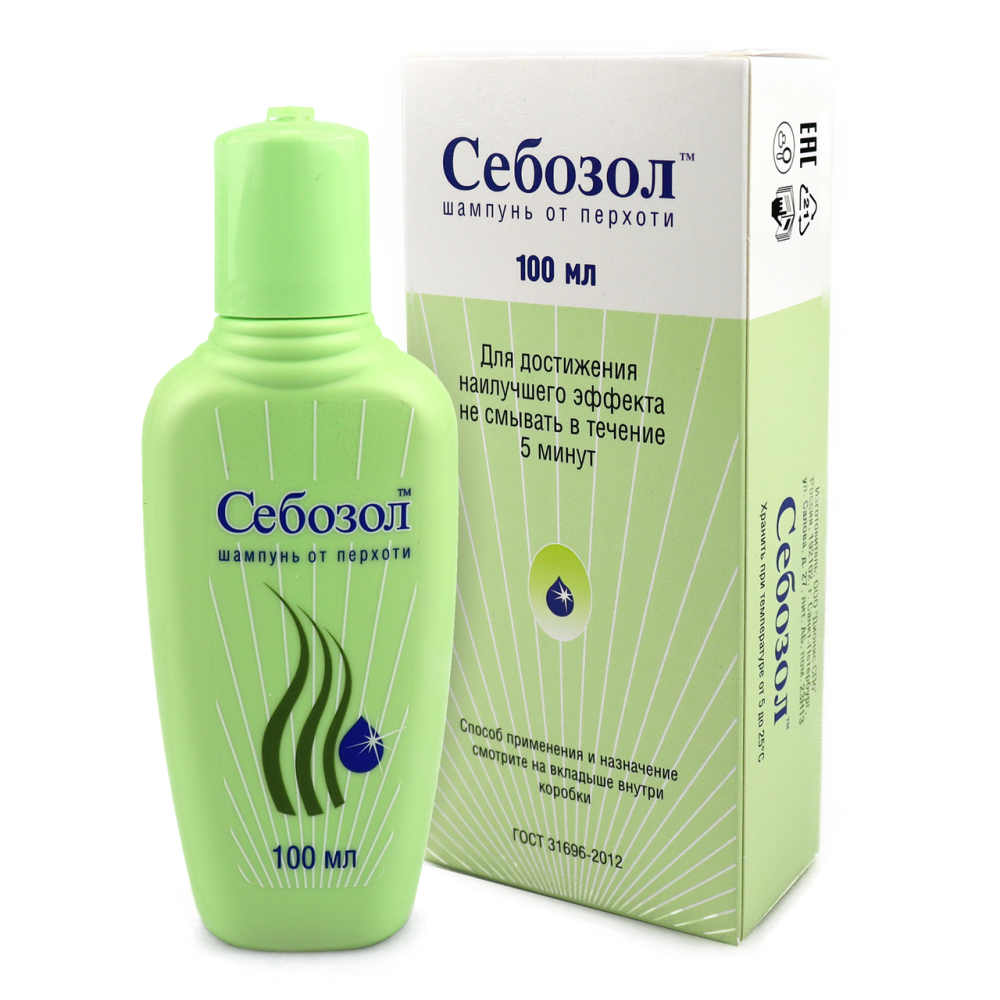 Шампунь от перхоти Себозол флакон, 100 мл