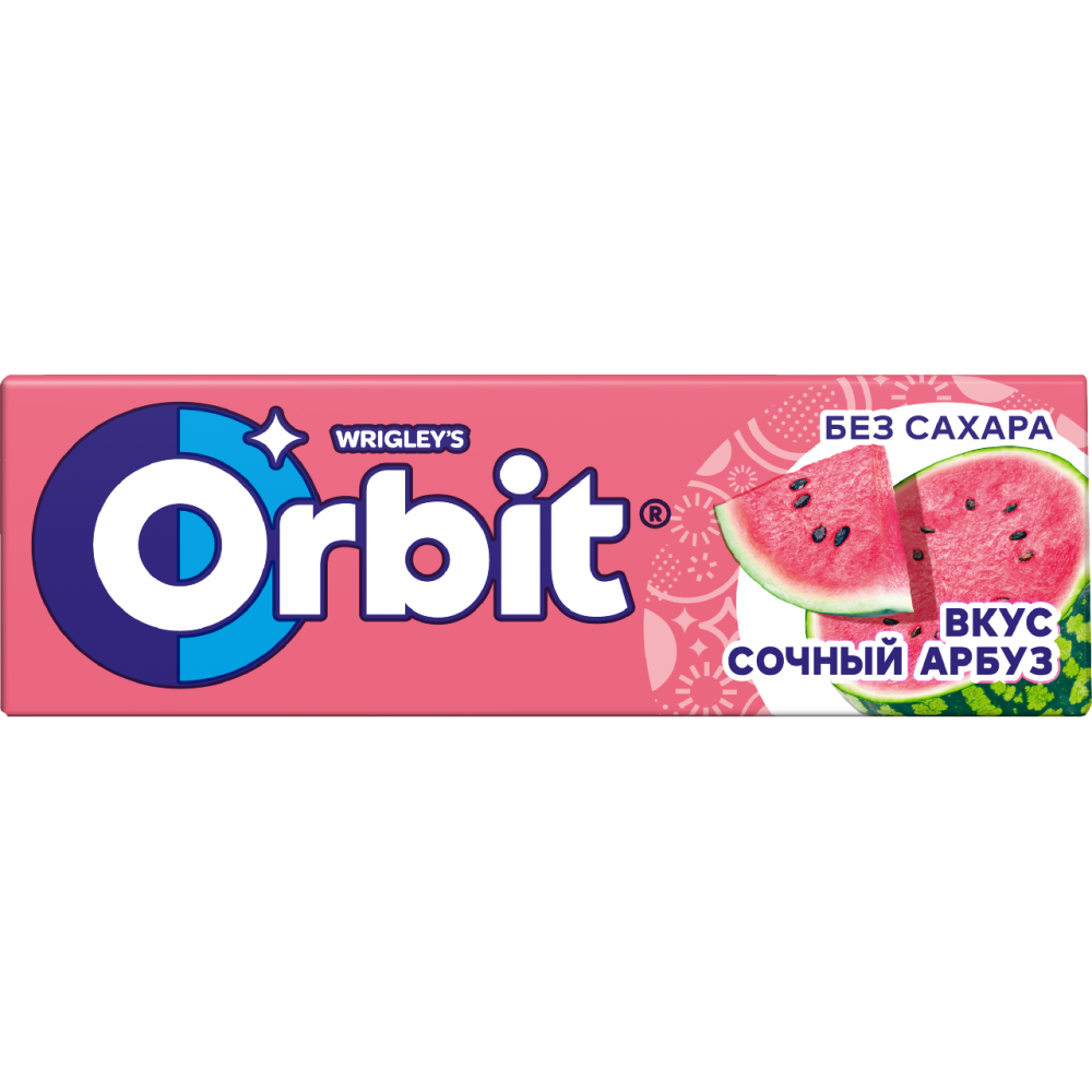 Жевательная резинка Orbit Сочный Арбуз 13,6г