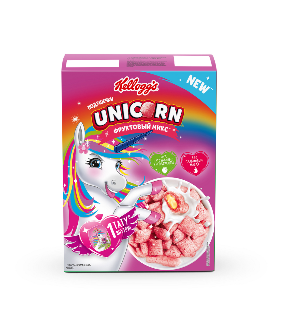 Подушечки Unicorn Фруктовый микс, 200г