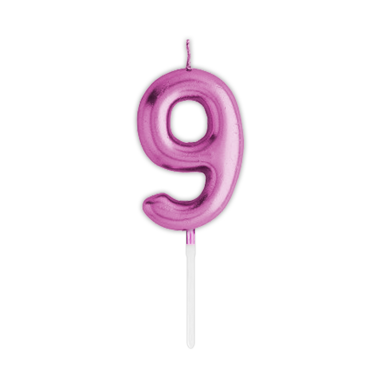 Свеча-цифра 9 Fiolento Friendly Birthday