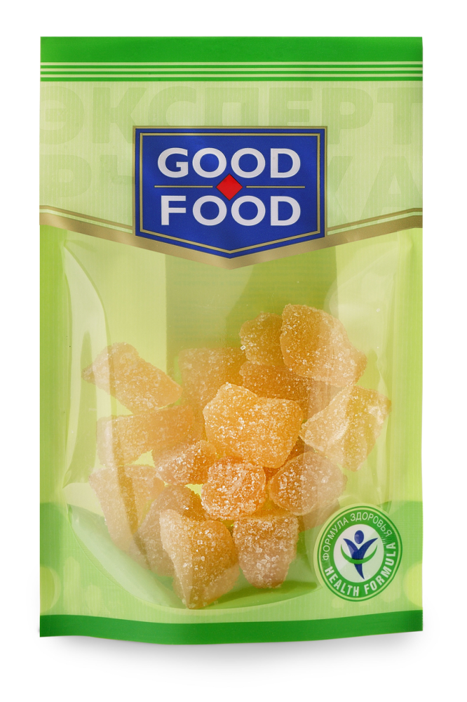 Имбирь Good Food сушеный в сахаре, 130г