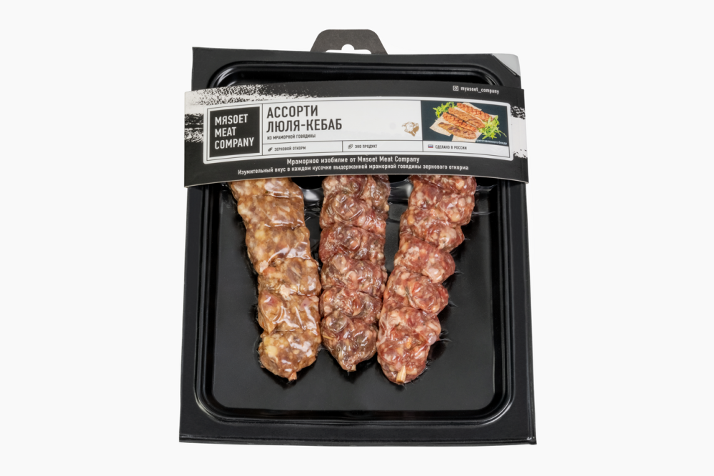 Ассорти люля-кебаб Myasoet Meat Company охлажденное, 270г
