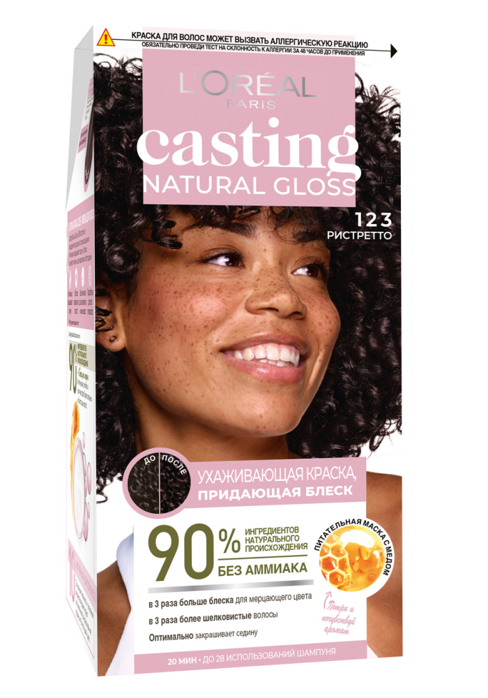 Краска L'Oreal Casting для волос Oap 123 ристрет, 180мл