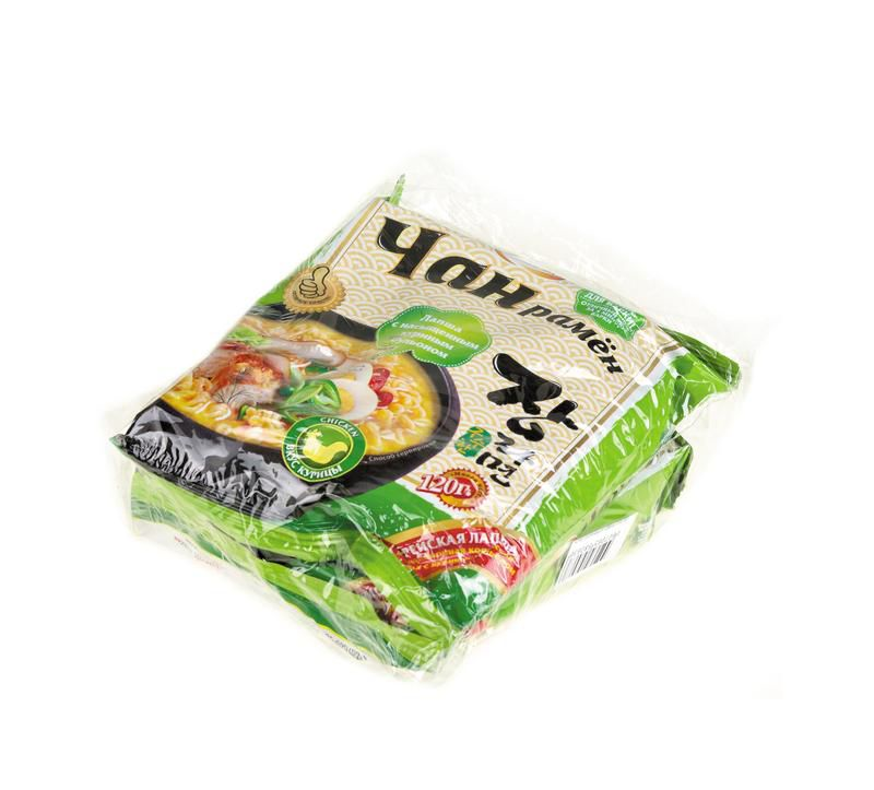 Лапша Доширак Чан Рамён вкус курицы быстрого приготовления, 120г
