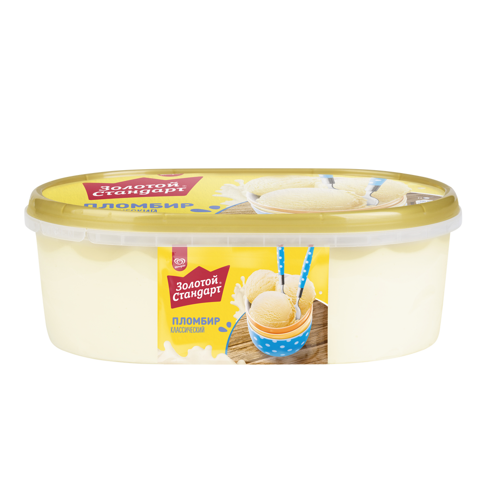 Мороженое Золотой Стандарт пломбир классический 475 г