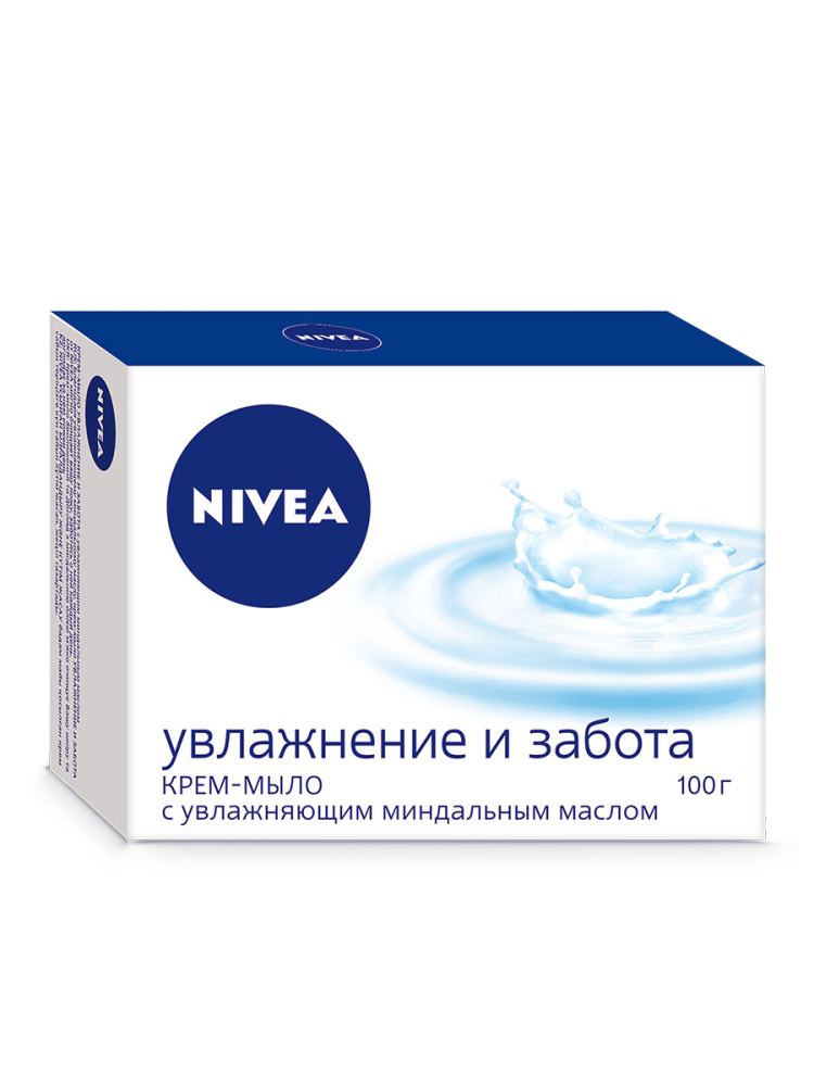 Крем-мыло Nivea Увлажнение и забота, 100г