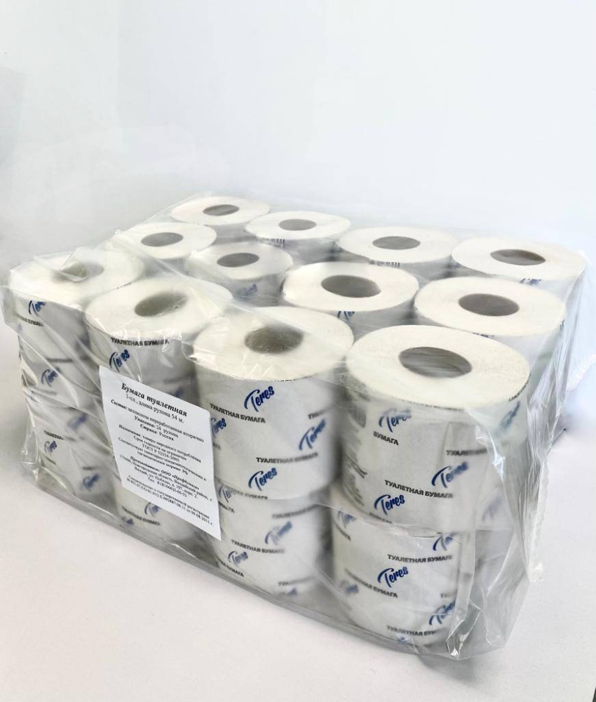 туалетная бумага Терис