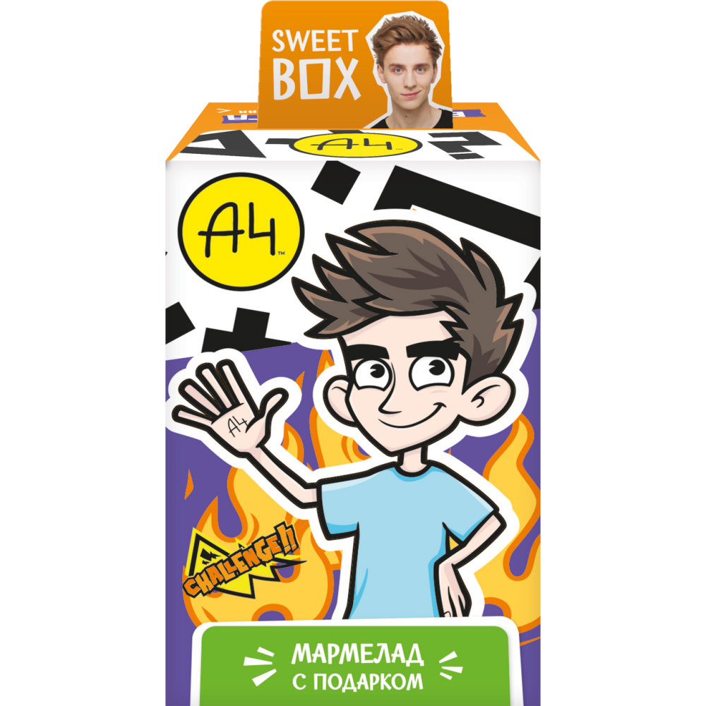 Мармелад Sweetbox с игрушкой Влад А4, 10г