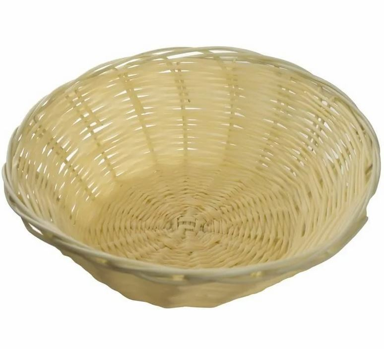 Хлебница плетеная круглая 21,5 см