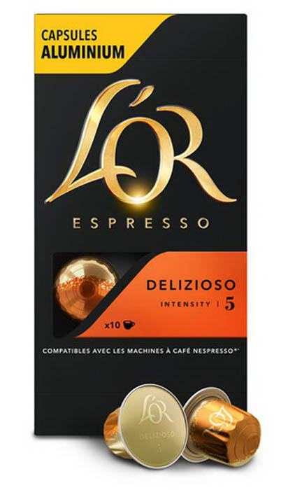 Капсулы L’or Espresso Delizioso Intensity 5 10 штук по 5.2 г