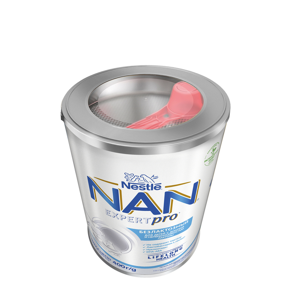 Сухая смесь Nan безлактозная для детей с 0 месяцев, 400г