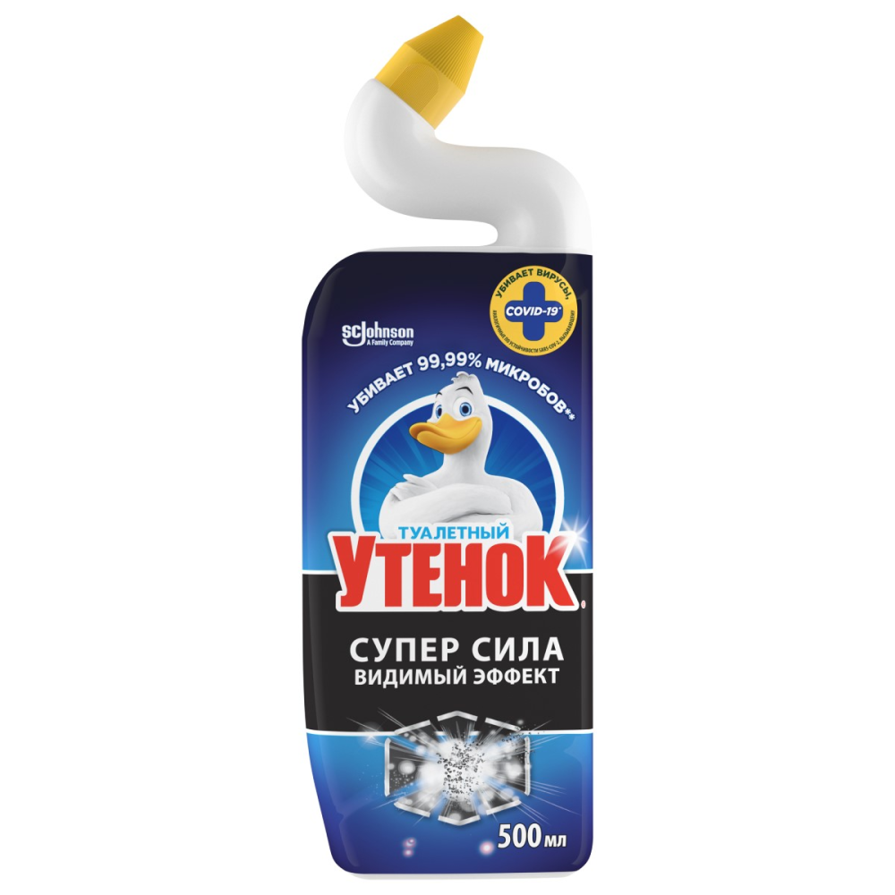 Средство чистящее для унитаза Туалетный утенок Видимый эффект 500 мл