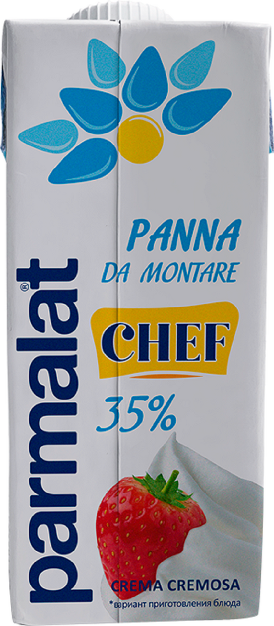 Сливки Parmalat для взбивания ультрапастеризованные 35% 200г