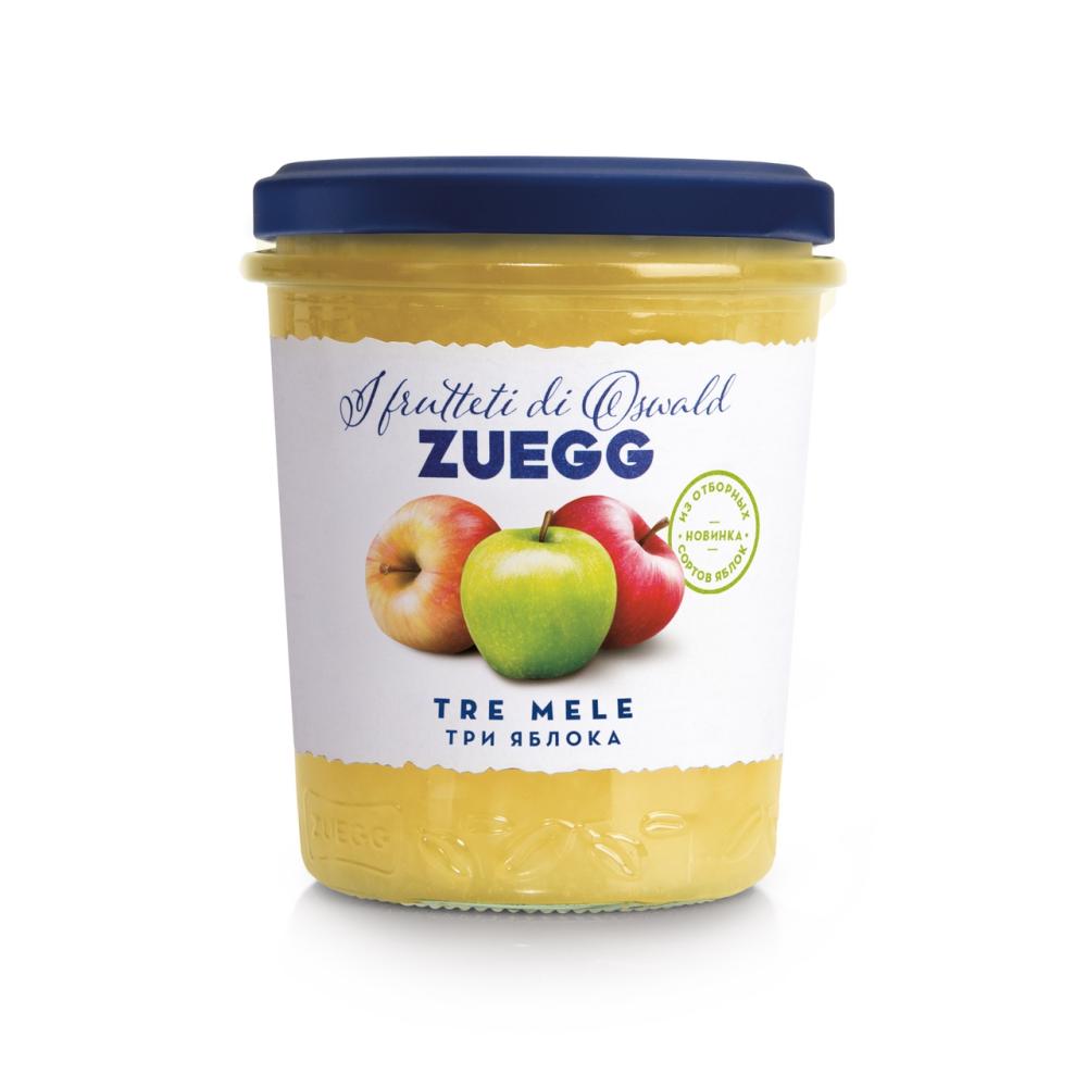 Конфитюр Zuegg Три яблока экстра, 320г