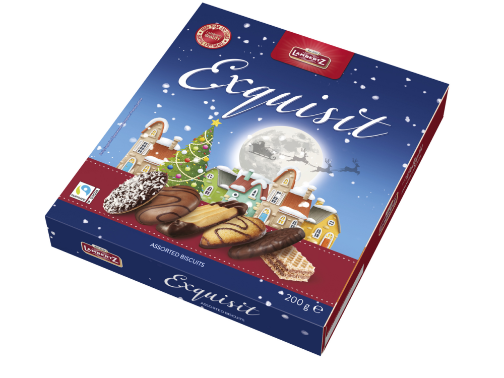 Ассорти Lambertz Exquisit бисквитное, 200г