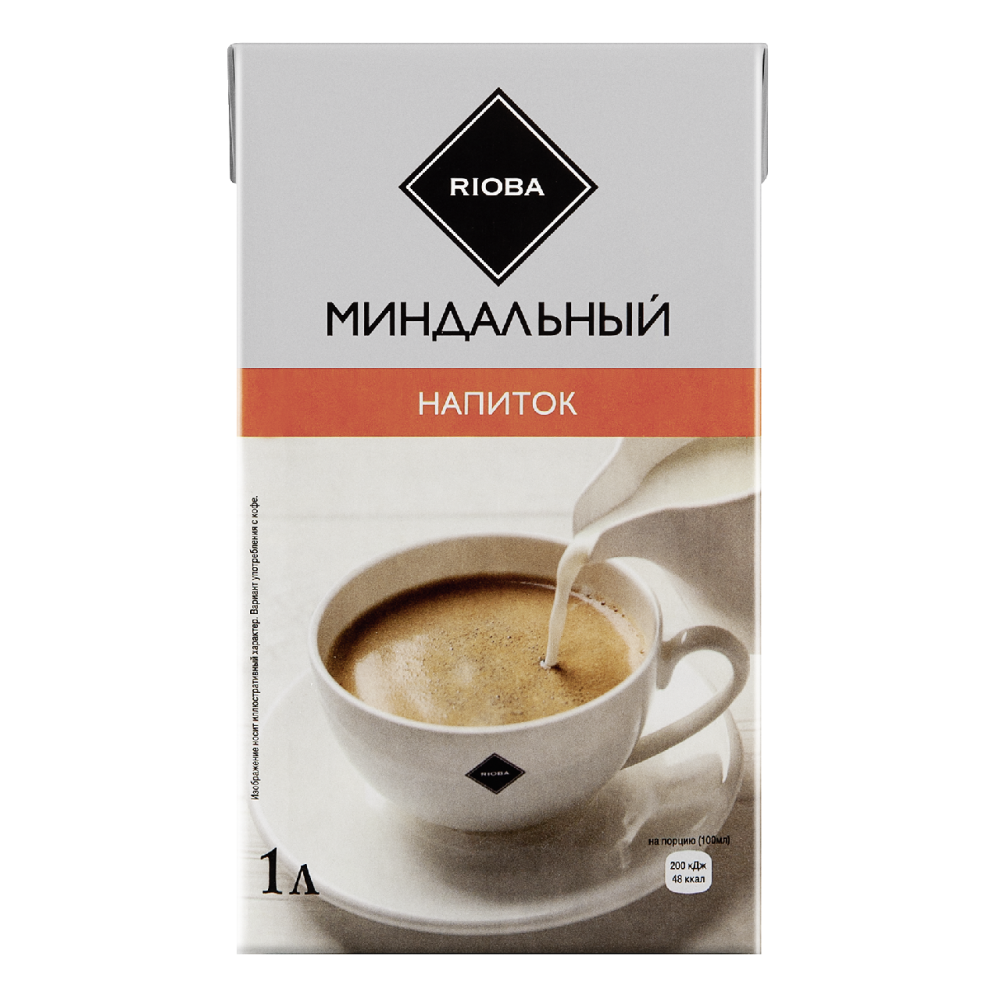 RIOBA Напиток миндальный, 1л