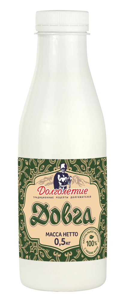 Довга Долголетие с рисом и травами 1.7% 500 г