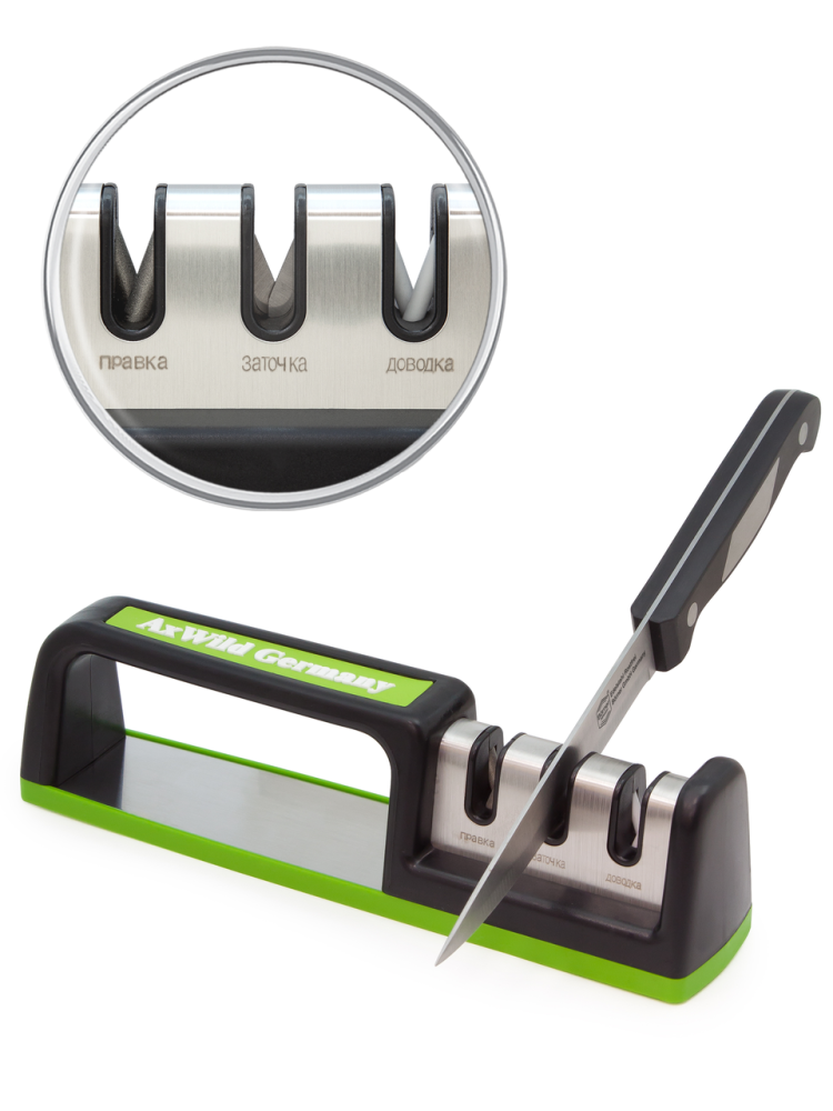 Точилка Borner для ножей трехзонная 1 шт