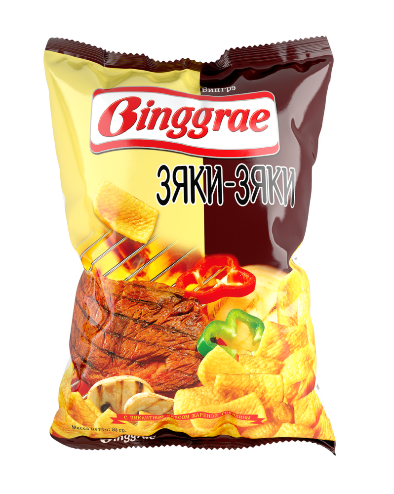 Чипсы Binggrae зяки-зяки, 50г