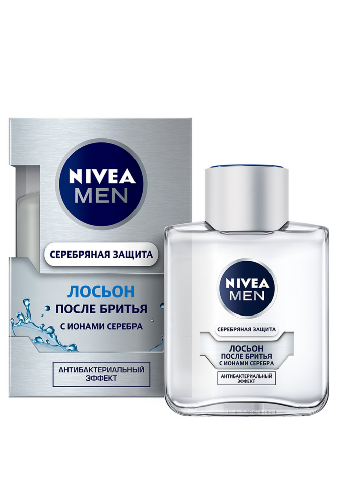 Лосьон после бритья Nivea Men Серебряная защита, 100мл