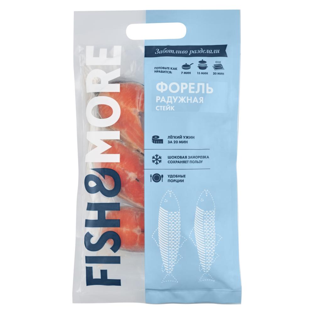 Форель Fish&More радужная стейк замороженная, 500г