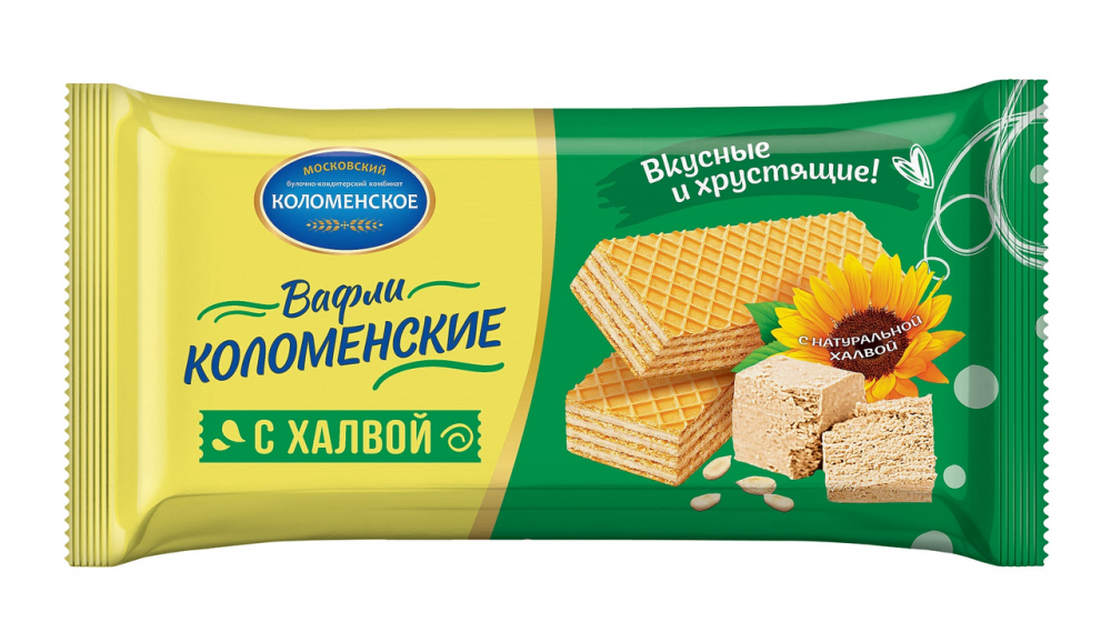 Вафли Коломенское с халвой, 200г
