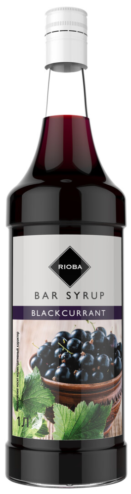 RIOBA Сироп черная смородина, 1л RIOBA Сироп черная смородина, 1л