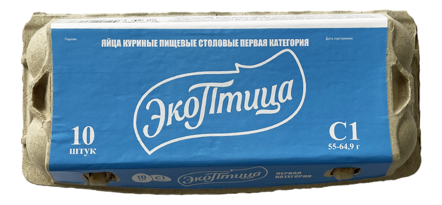 Яйцо куриное Липецкие С1, 10шт
