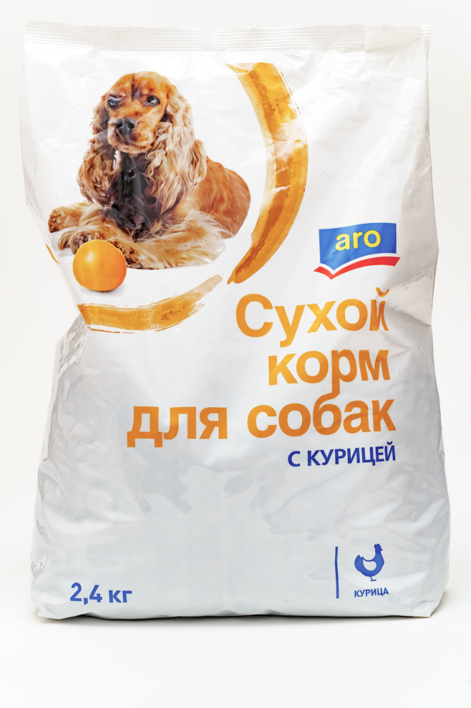 Корм для собак Aro с курицей сухой