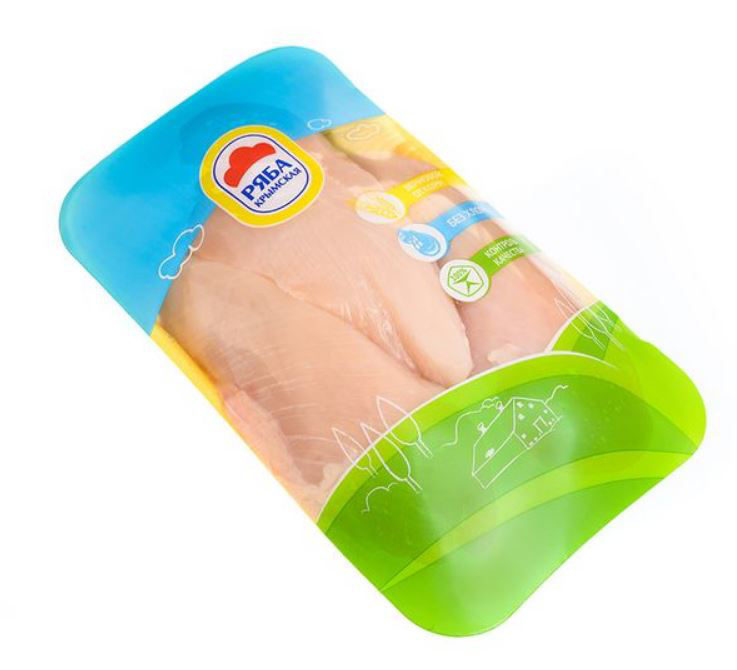 Филе цыпленка-бройлера Ряба Крымская охлажденное, ~1кг