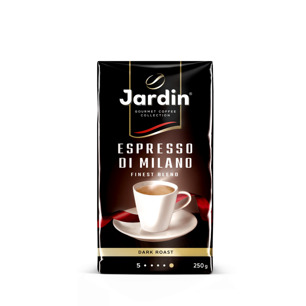 Кофе Jardin Espresso Stile di Milano натуральный жареный молотый 250г