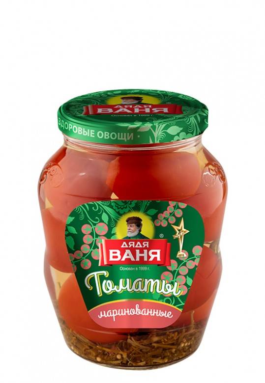 Томаты Дядя Ваня маринованные 680 г