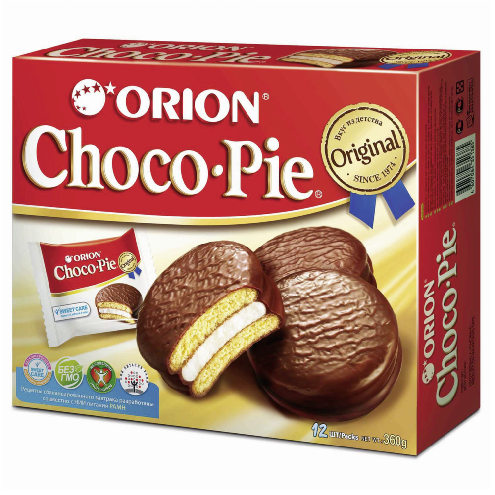 Пирожное Orion ChocoPie, 360г