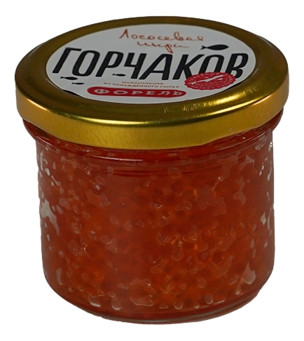 Икра форели Горчаков лососевая, 100г