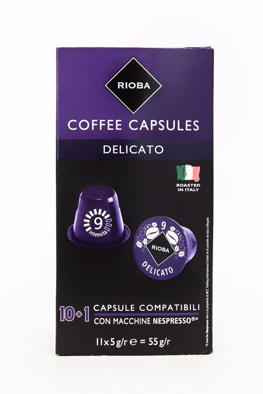 Капсулы RIOBA Delicato, 10 х 5 г Капсулы RIOBA Delicato, 10 х 5 г