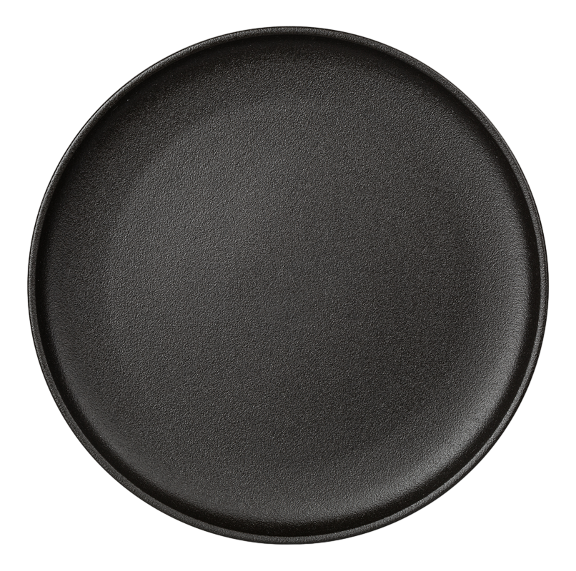 Тарелка Domenik Rock black обеденная, 26см