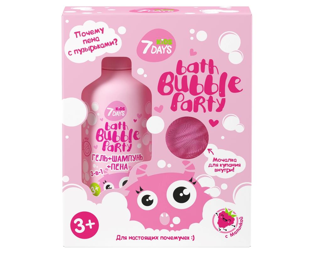 400МЛ ПН 7DAYS KIDS BATH BUBBL